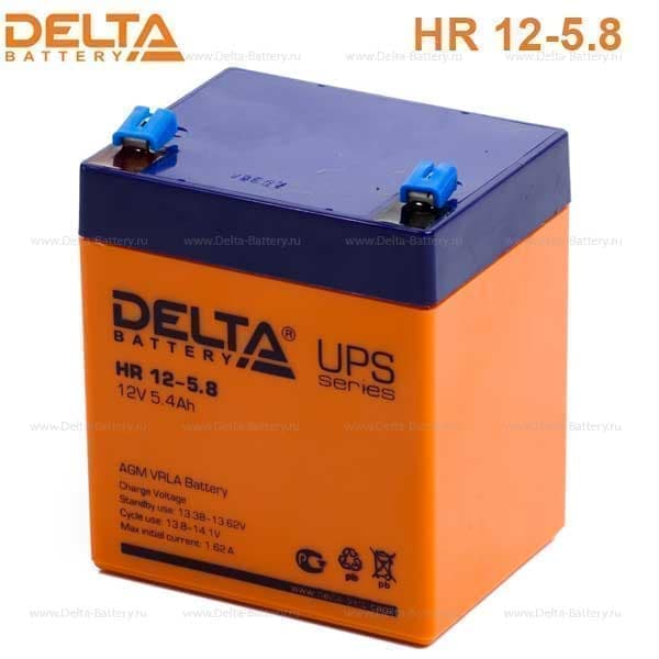 Voltage 12v. Батарея аккумуляторная Delta HR 12-5.8. Батарея аккумуляторная для ИБП Delta hr12-5.8a (12v, 5.8Ah). Аккумуляторная батарея Delta HR 12-12. Аккумуляторная батарея Delta HR 12-5.8 (12v / 5.8Ah).