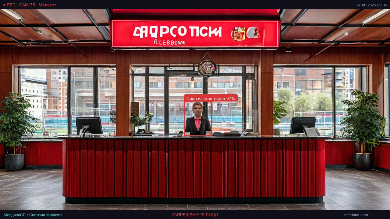 Детекция запрещённых лиц на стадионе в Екатеринбурге — от 4 200 ₽/стадион/мес