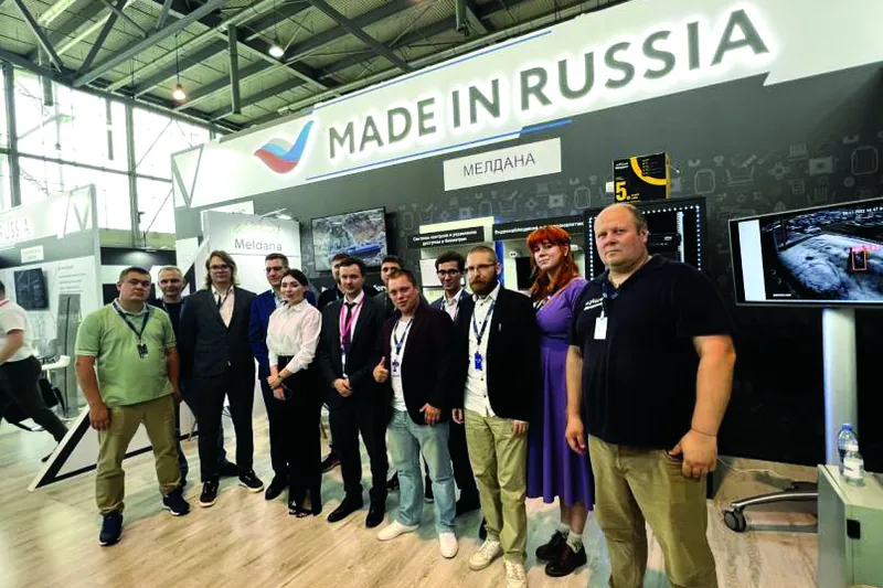 ИННОПРОМ-2023, стенд Made in Russia Команда МелданаСБ на стенде Made in Russia на выставке ИННОПРОМ-2023