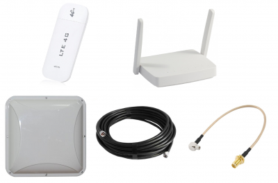Антенна для 3G модема c Wi-fi роутером: Мегафон, Теле2, Мтс