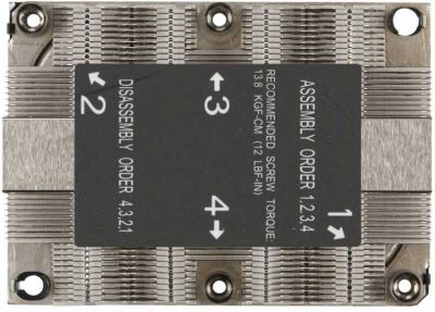 Радиатор SuperMicro SNK-P0067PSMB Heat Sink Socket LGA3647-0 