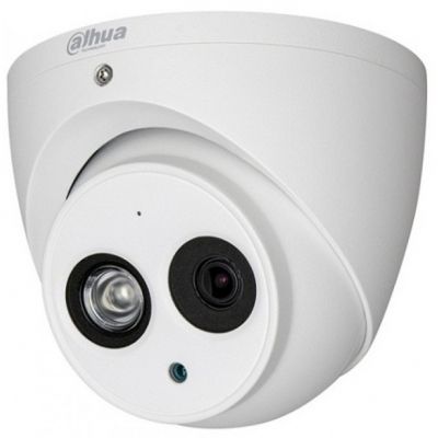 Камера видеонаблюдения Dahua DH-HAC-HDW1400EMP-A-0360B 3.6-3.6мм HD-CVI цветная корп.:белый 