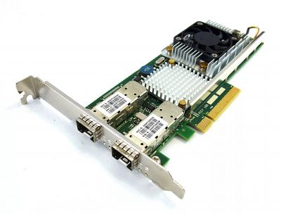 Адаптер Dell 540-BBVM Broadcom 57416 Dual port Broadcom 57416 10Gbit Base-T PCIe LP for 14G 