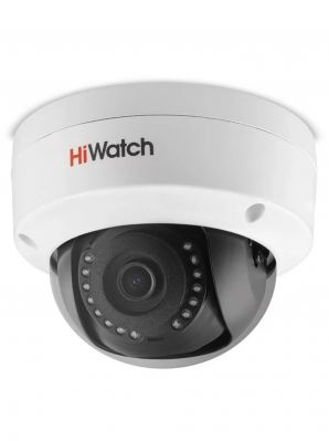 Камера наружного наблюдения IP Hikvision HiWatch DS-I202 (С) 2.8 мм-2.8 мм цветная корп.:белый 
