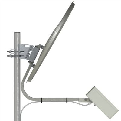 Облучатель 4G LTE / 3G Kroks KIP9-1700/2700 DP - MIMO облучатель для спутниковой тарелки (35dBi)